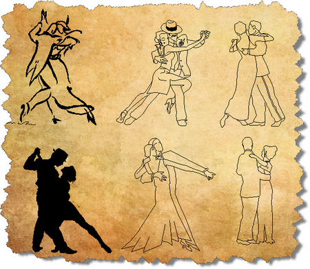 CAD People Dancers