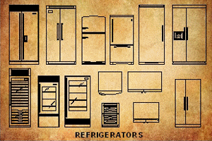 Appliance CAD Symbols