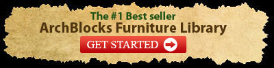 The #1 Best seller AutoCAD Block Furniture Library