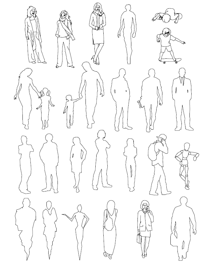 AutoCAD Block People