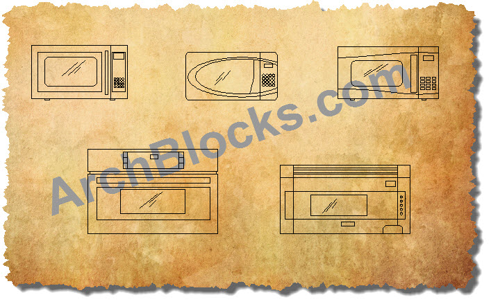AutoCAD Microwave Blocks CAD Symbols