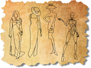 Women in Elevation View