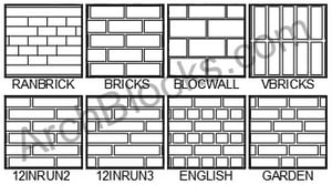 ArchBlocks Hatch Patterns Brick and Pavers