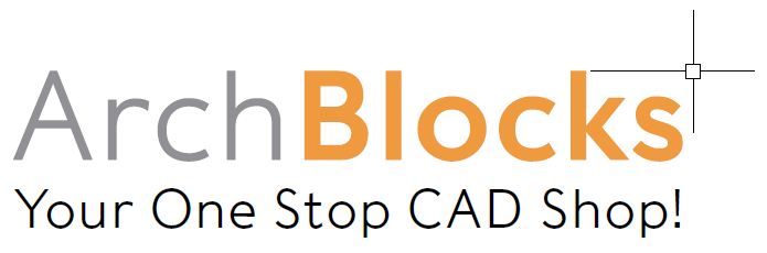 ArchBlocks Your One Stop CAD Shop! logo