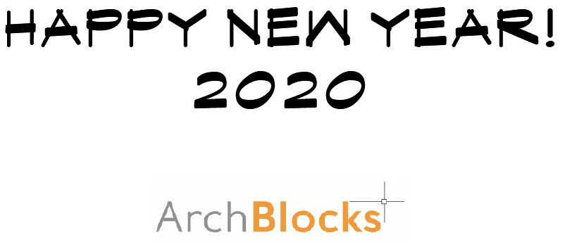 Happy New Year 2020! from ArchBlocks