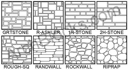 ArchBlocks Stone Hatch Patterns