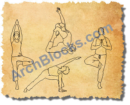 ArchBlocks People Yoga Poses