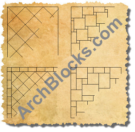 Cad Flooring Patterns Floor Tiles