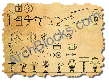 Autocad Lighting Symbols Cad Lighting Blocks Cad Light Fixtures