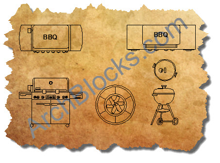 CAD Symbols BBQ