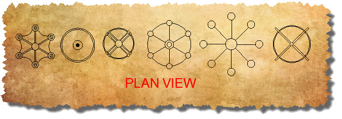 Chandeliers Lighting AutoCAD Symbols Blocks