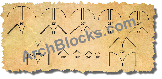 Door CAD Symbols Plan View