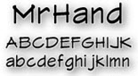 MrHand Font