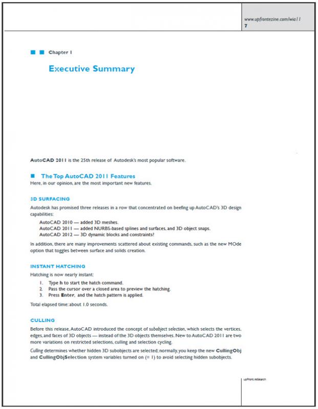 What's Inside? AutoCAD 2011 - Chapter 1 screenshot