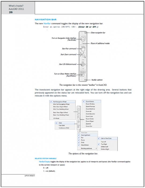 What's Inside? AutoCAD 2011 - Navigation Bar