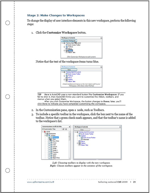 Tailoring AutoCAD 2010 CUI - Chapter 2