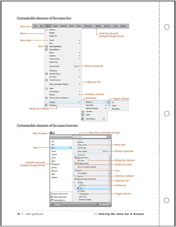 Tailoring AutoCAD 2010 CUI - Chapter 7