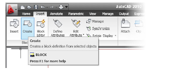 Use Create Block in AutoCAD