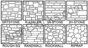 ArchBlocks Stone Hatch Patterns