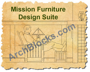 ArchBlocks Mission CAD Furniture Design Suite