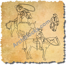 ArchBlocks CAD Cowboys Cowgirls
