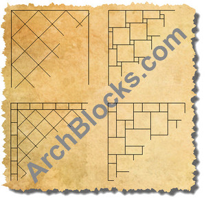 ArchBlocks Floor Tile Vignettes