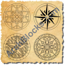 ArchBlocks CAD Floor Tile Medallions