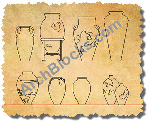 ArchBlocks Vases and Pots