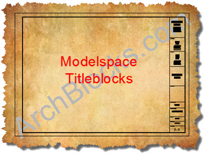 ArchBlocks Architectural Titleblocks in Modelspace